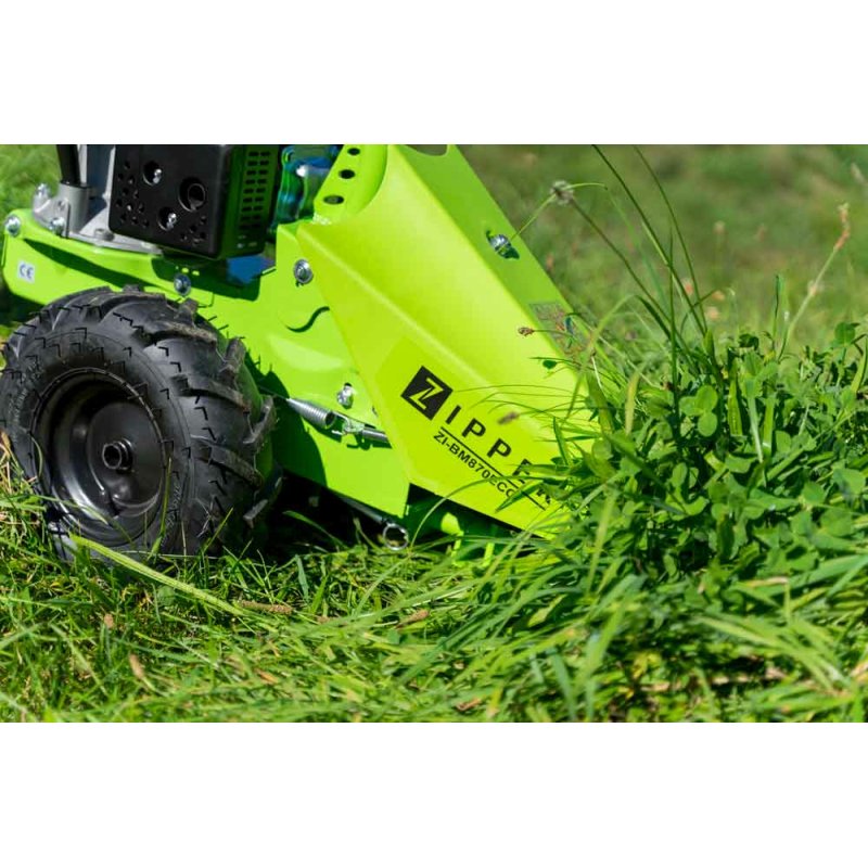 Zipper ZI-BM870ECO lawn mower Walk behind lawn mower Petrol Black, Green