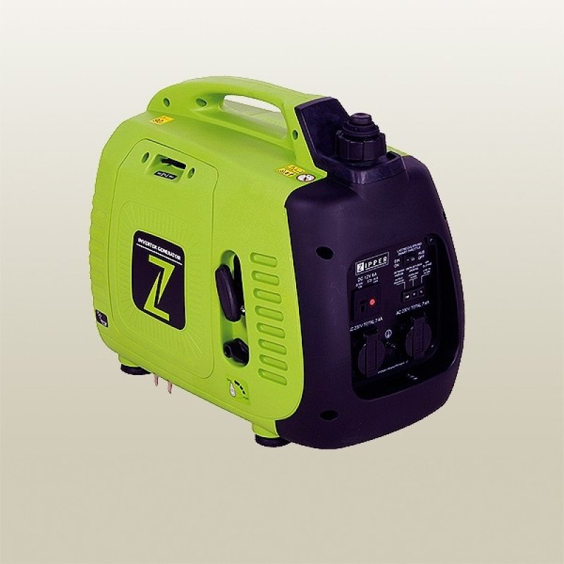 Zipper ZI-STE2000IV groupe électrogène 2200 W 3,8 L Essence Noir, Vert