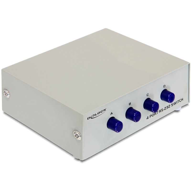 RS-232 Switch Delock 4 in - 1 out
