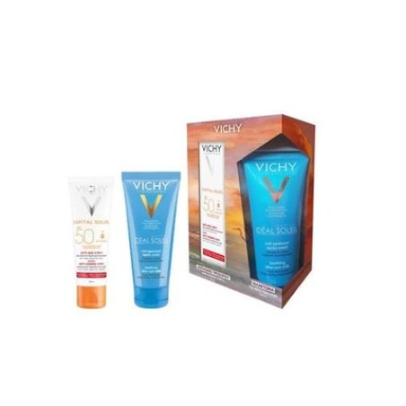 Vichy Summer Box 24 Capital Soleil Anti-Ageing 3-In-1 Sunscreen Spf50, 50ml