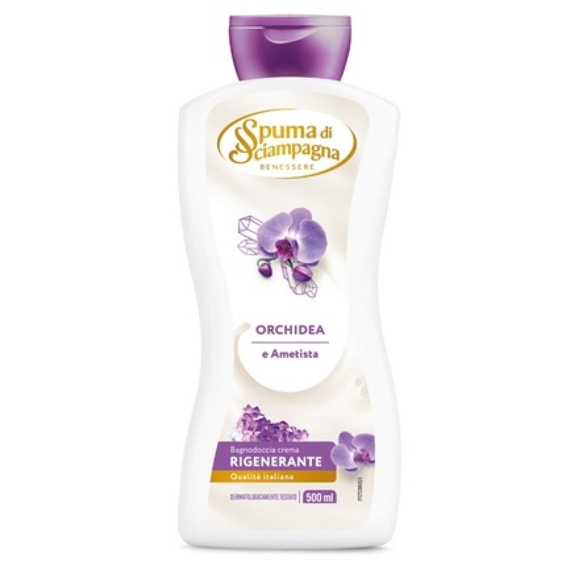 Spuma Shower Gel With Orchid And Amethyst Regenerating 500 Ml