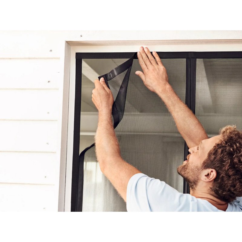 TESA 55394-00000-00 mosquito net Door Anthracite