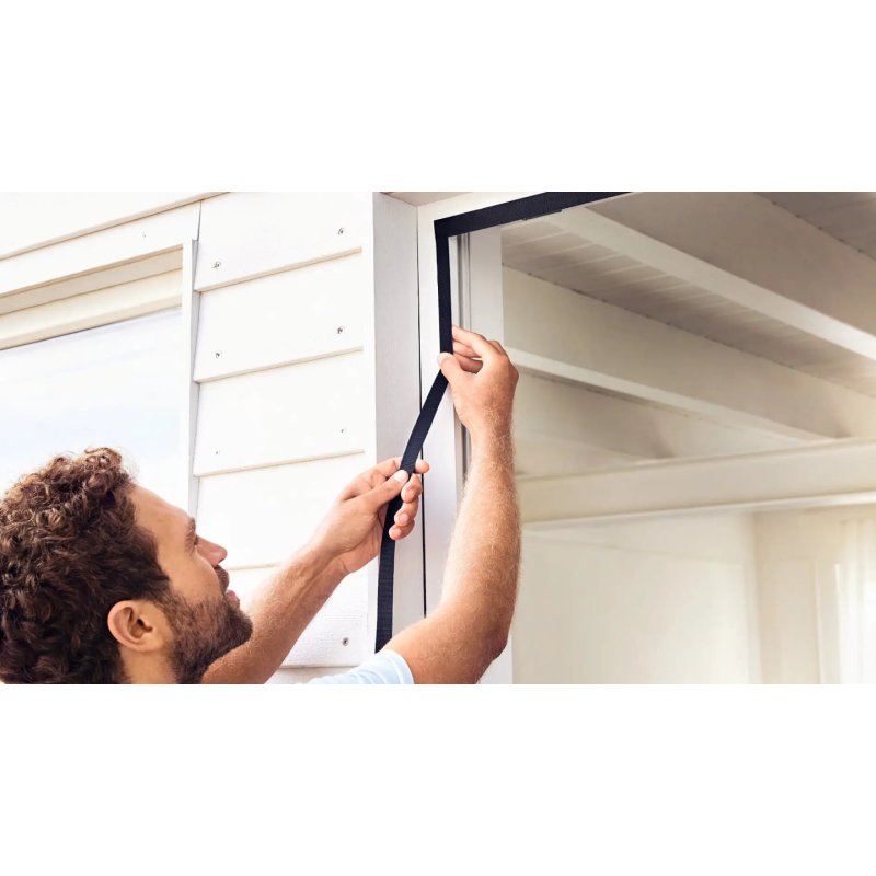 TESA 55384-00000-00 mosquito net Door Anthracite