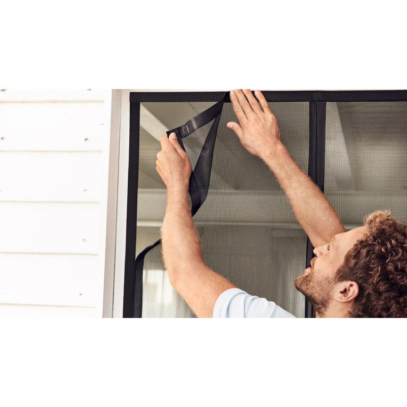 TESA 55384-00000-00 mosquito net Door Anthracite