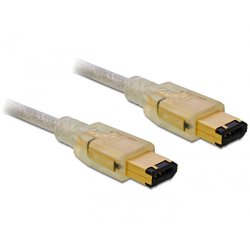 Delock Kabel FireWire 6 Pin Stecker 6 Pin Stecker 2 m