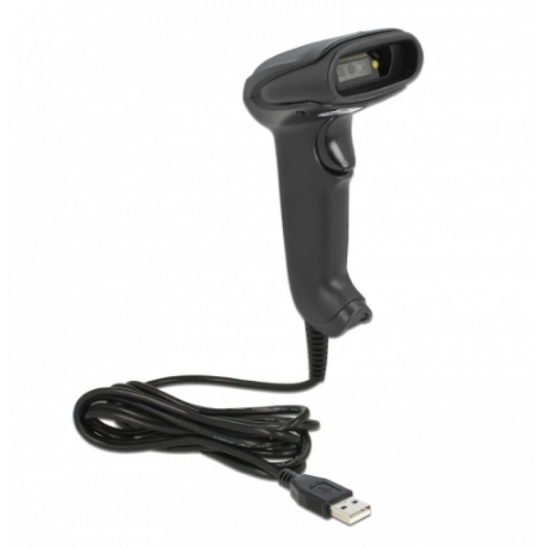 Delock USB Barcode Scanner 1D und 2D mit Anschlusskabel - German Version