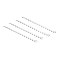 Delock Kabelbinder transparent L 200 x B 3,6 mm 100 Stück