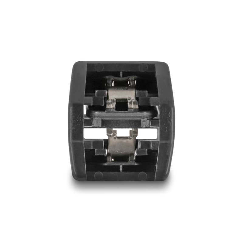 Delock Kabelbinder mit Metallzunge L 203 x B 12,7 mm 10 Stück schwarz