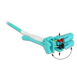 Delock Kabel Lichtwellenleiter LC LC Multimode OM3 Uniboot 5 m