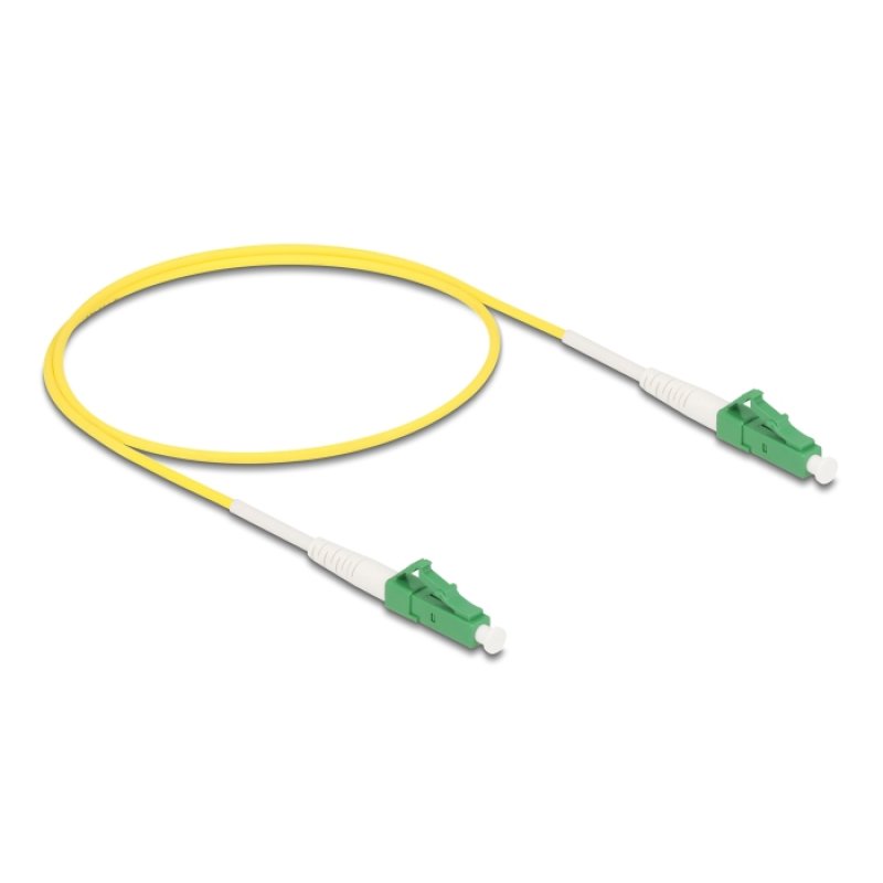 DeLOCK 83219 InfiniBand/fibre optic cable 0.5 m LC LC/APC Yellow