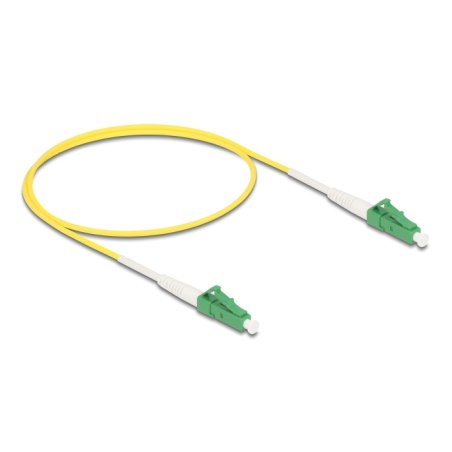 DeLOCK 83219 InfiniBand/fibre optic cable 0.5 m LC LC/APC Yellow