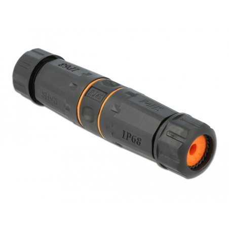 DeLOCK Connecteur de câble RJ45 femelle vers RJ45 femelle Cat.6A étanche