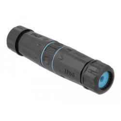 DeLOCK Cable Connector RJ45 jack to RJ45 jack Cat.6A waterproof