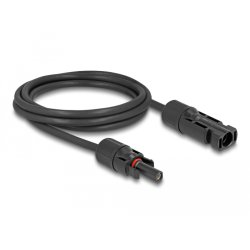 DeLOCK Câble DL4 Solar 6 mm² mâle à femelle, 10 m, noir