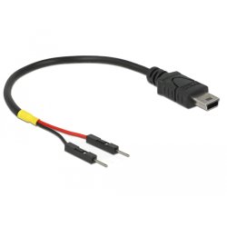 DeLOCK 85412 USB cable 0.1 m Mini-USB B Black