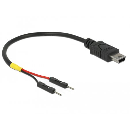 DeLOCK 85412 USB cable 0.1 m Mini-USB B Black
