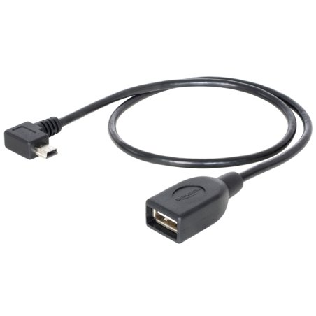 DeLOCK 83356 câble USB USB 2.0 0,5 m Mini-USB A USB A Noir