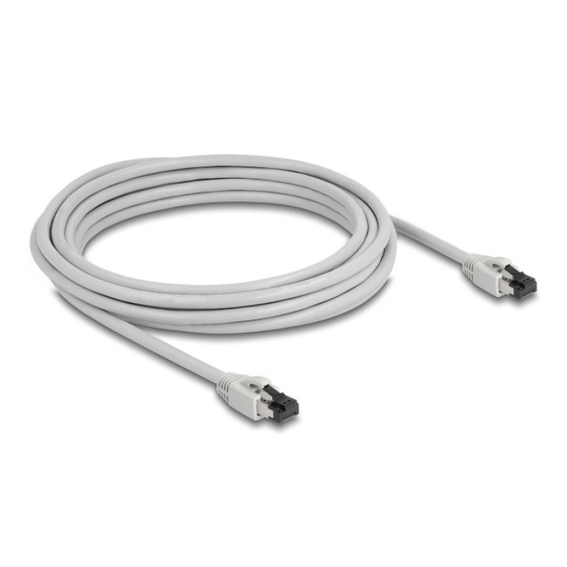 DeLOCK 80562 networking cable Grey 5 m Cat8.1 S/FTP (S-STP)
