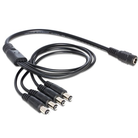 DeLOCK 83287 power cable Black 0.5 m