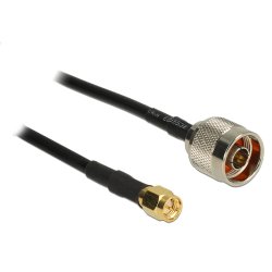 Delock Antennenkabel N Stecker SMA Stecker CFD200 15 m low loss