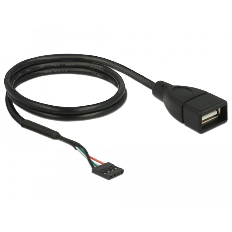 DeLOCK 85671 USB cable 0.6 m Black