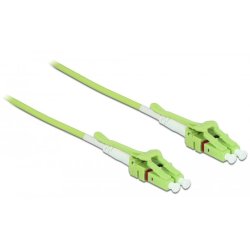 DeLOCK 85690 câble InfiniBand et à fibres optiques 3 m LC Vert