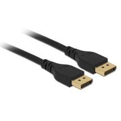 DeLOCK Câble DisplayPort 8K 60 Hz 3 m DP 8K certifié sans verrou