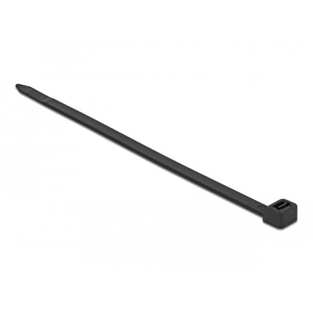 DeLOCK 19634 serre-câbles Attache pour câble d'échelle Nylon Noir 10 pièce(s)