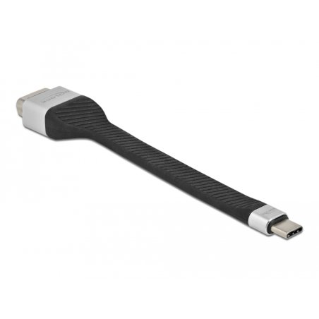 Delock FPC Flachbandkabel USB Type-C™ zu VGA (DP Alt Mode) 13 cm