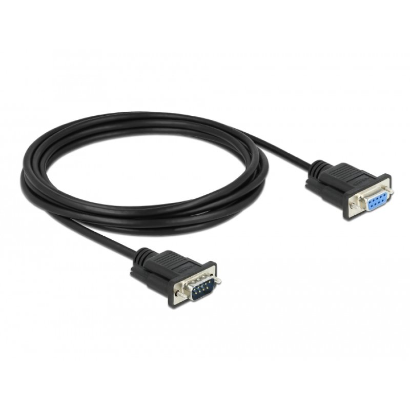 DeLOCK Câble Serial RS-232 D-Sub9 mâle à femelle 3 m