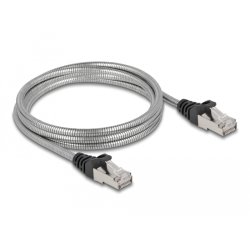 Delock RJ45 Kabel Cat.6A U/FTP mit Metallmantel 2 m