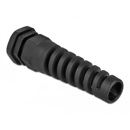 DeLOCK Cable Gland with strain relief PG13.5 black