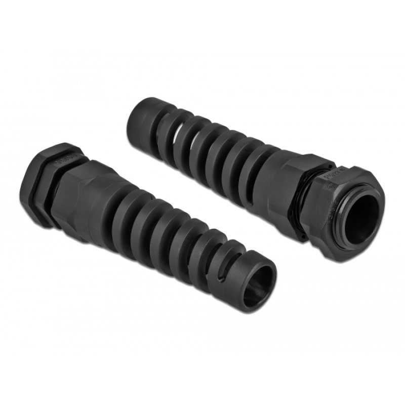 DeLOCK Cable Gland with strain relief PG13.5 black