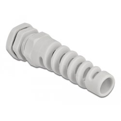DeLOCK Cable Gland with strain relief PG11 grey