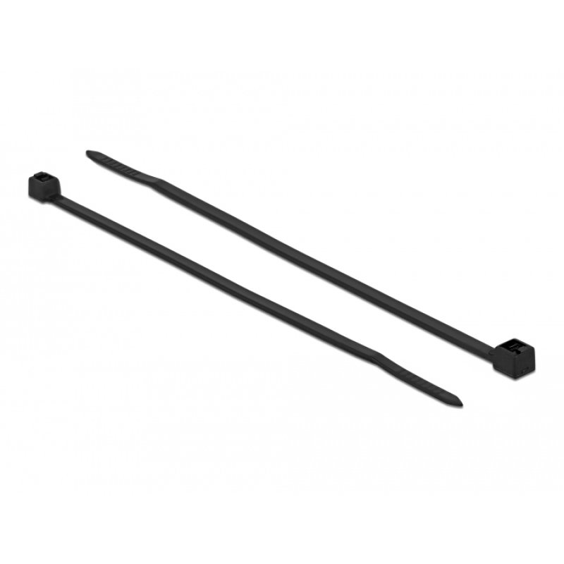 DeLOCK Cable tie heat resistant L 100 x W 2.5 mm black 100 pieces