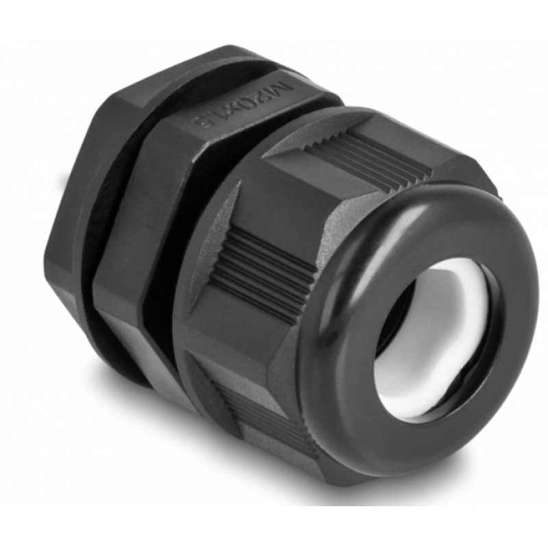 DeLOCK EX Cable Gland M20 black 2 pieces