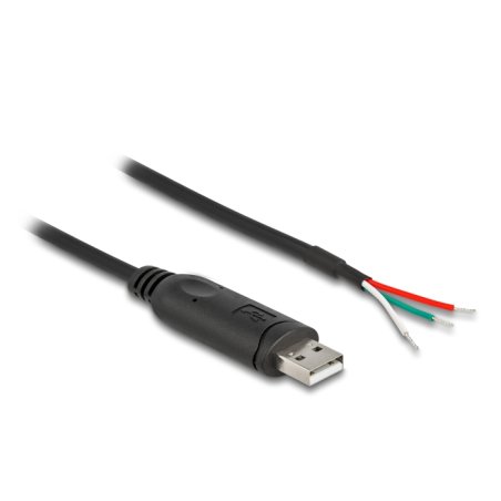 DeLOCK Adapter Cable USB 2.0 Type-A to Serial RS-485 with 3 x open wire ends 0.5 m