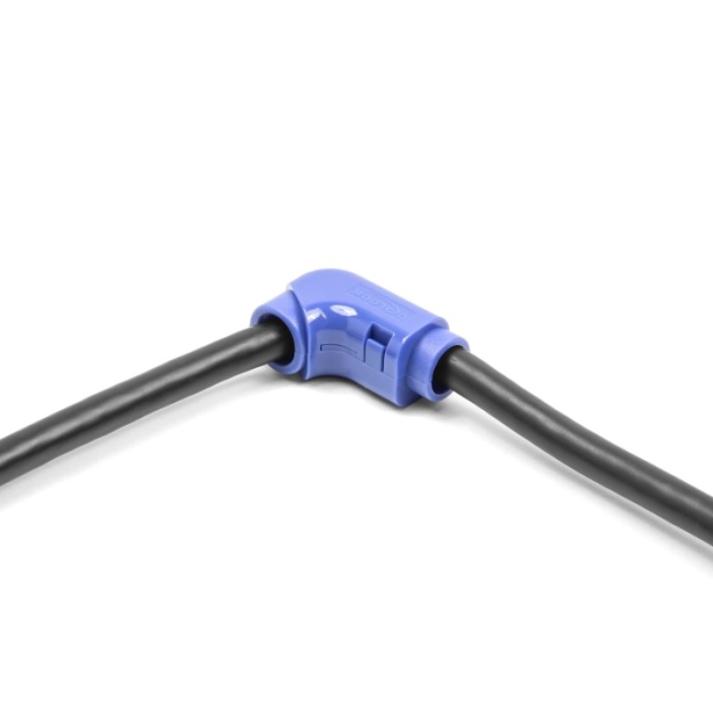Delock Kabel Clips zum Abwinkeln 8 Stück blau