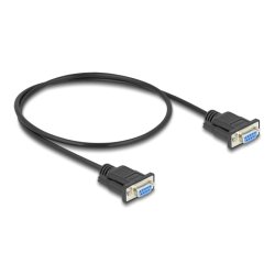 DeLOCK Câble Serial RS-232 D-Sub9 femelle à femelle 0,5 m