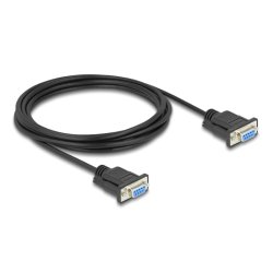 DeLOCK Câble Serial RS-232 D-Sub9 femelle à femelle 3 m