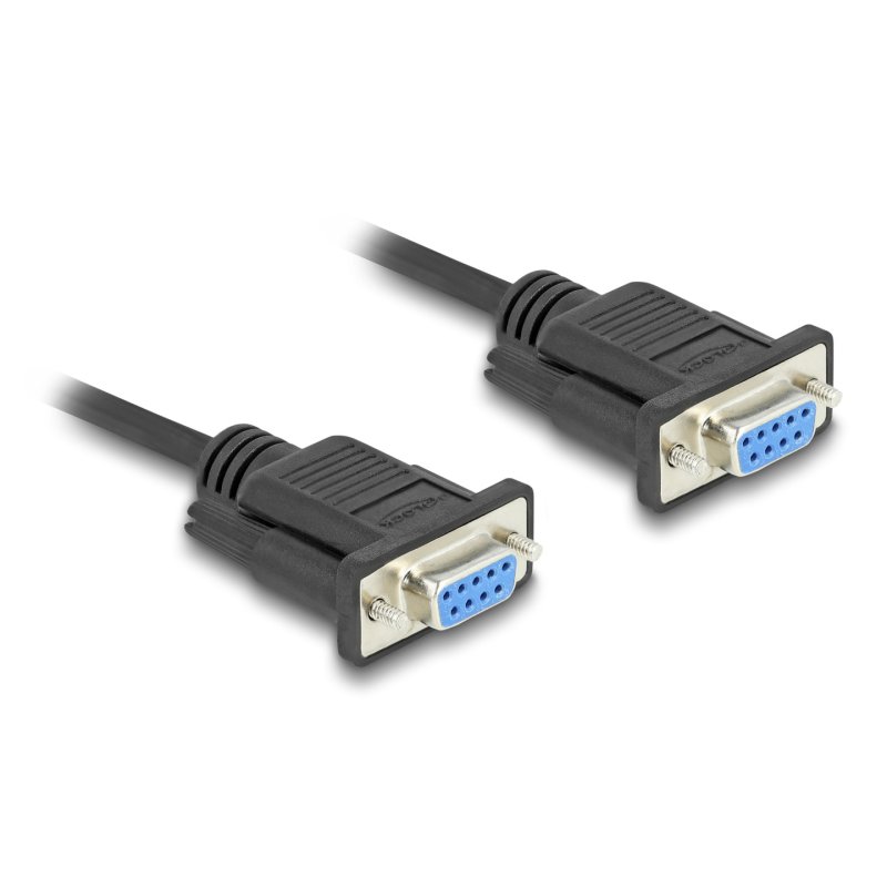 DeLOCK Câble Serial RS-232 D-Sub9 femelle à femelle 2 m