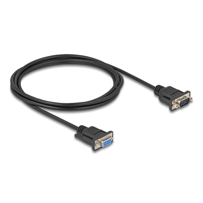 DeLOCK Câble Serial RS-232 D-Sub9 mâle à femelle 2 m