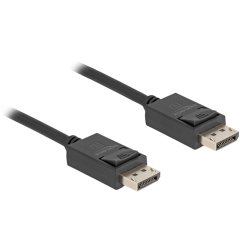 DeLOCK Câble coaxial DisplayPort 16K 60 Hz 80 Gbps 1 m