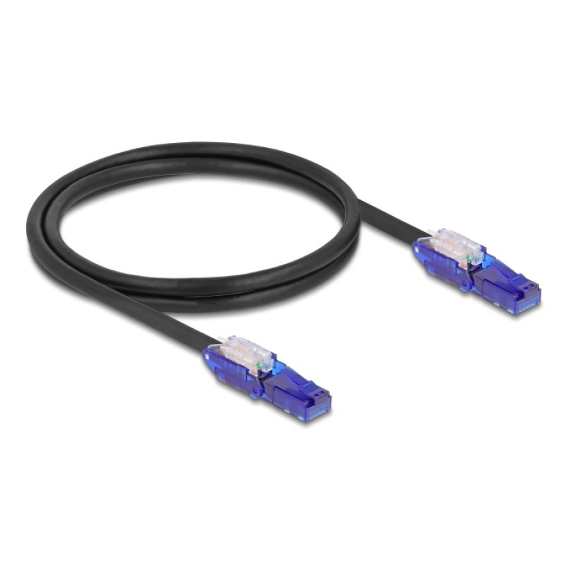 DeLOCK 80926 networking cable Black, Violet 1 m Cat6 U/UTP (UTP)