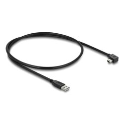 DeLOCK 81651 câble USB USB 2.0 1 m USB A Mini-USB B Noir