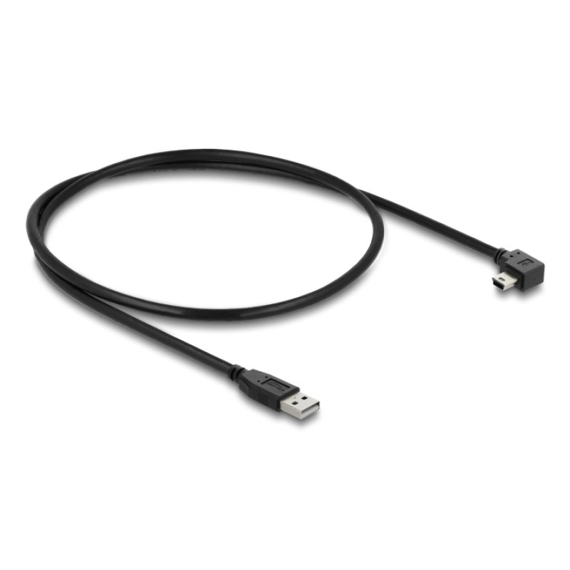 DeLOCK 81651 câble USB USB 2.0 1 m USB A Mini-USB B Noir