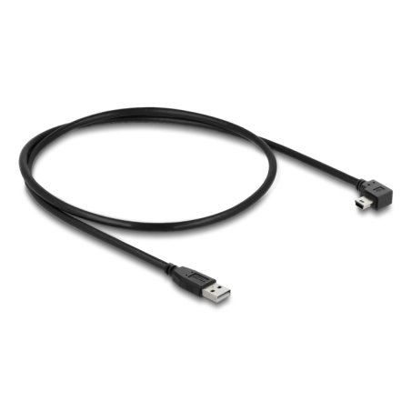 DeLOCK USB 2.0 Cable Type-A male to Type Mini-B male right angled 1 m