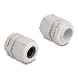 DeLOCK Cable Gland M25 10 pieces grey