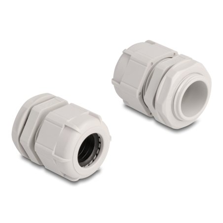 DeLOCK Presse-étoupes M25 10 unités gris