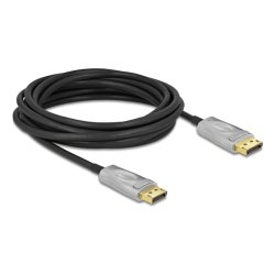 DeLOCK 85879 câble DisplayPort 5 m Noir, Gris